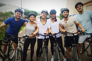 De Sitges: passeio de bicicleta com visita a adega e degustação