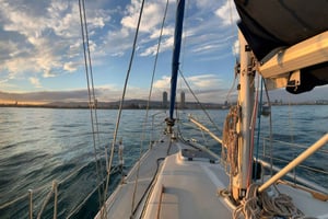 Croisière au coucher du soleil avec apéritif spécial