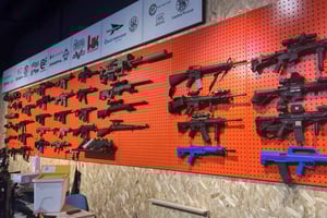 Beijing: Indoor Water Blaster Battle with Local Players