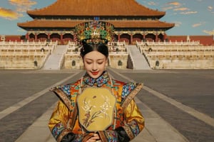 Beijing: Prøv det kinesiske kostumeudlejning og fotoshoot