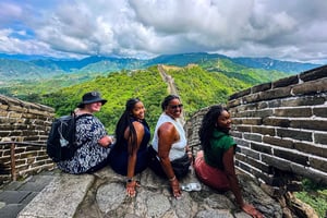 Pequim:Visita à Grande Muralha de Mutianyu no aeroporto da capital