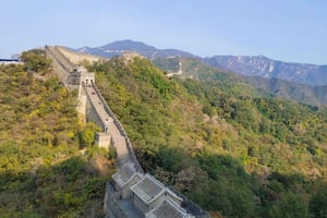 Beijing: privat omvisning på Den kinesiske mur ved Mutianyu med stekt and
