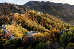 Pékin : visite privative VIP de la Grande Muraille de Mutianyu avec fondue chinoise