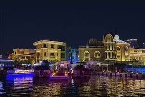 Beijing: Panjiayuan-markedet og Liangma-elvecruise om kvelden