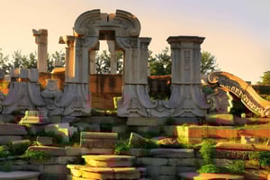 Pékin : billet d'entrée au palais Yuan Ming Yuan avec transferts