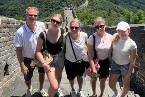 Morgenbuss til Mutianyu-delen av Den kinesiske mur + inngangsbillett