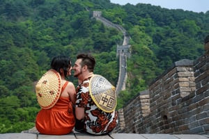 Mutianyu Great Wall tur-retur transport med sjåfør og billett