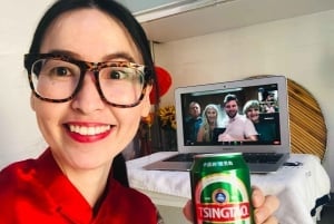 Lekcja gotowania online Pierogi pekińskie według szefa kuchni Sunflower Li