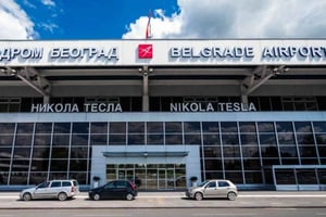 Belgrade: Bus Transfer Between Airport and Slavija Square