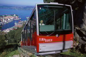 Bergen: Mostraumen Fjord Cruise, Mt Fløyen, City Sightseeing