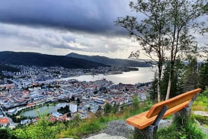 Bergen: Guided mountain hike on top of Bergen