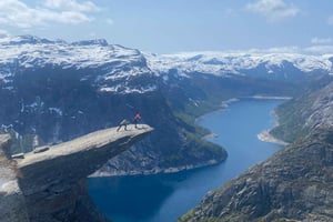 Aventura de caminhada de um dia inteiro de Bergen a Trolltunga