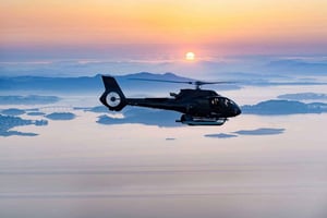 Fjorden en gletsjer helikoptertour