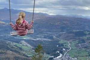 Vøringsfossen vattenfall – den stora turen i Hardangerfjorden