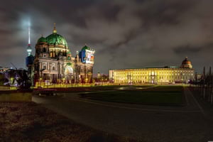 Berlin: Stadstur på natten med upplysta sevärdheter