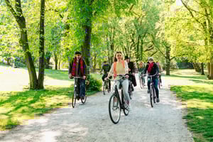 Berlijn: Groene stad fietstour met gids