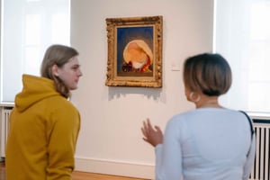 Berlijn: kaartje Scharf-Gerstenberg-collectie