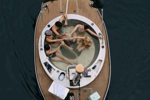 Berlin : Bateau à bulles autoguidé