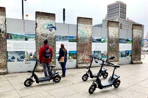 Berlin: Spännande äventyrstur med e-scooter