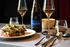 Berlin : brunch végétarien au champagne chez Bonvivant