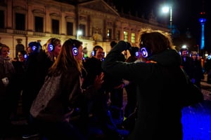 Berlijn: Wandel en Dans Silent Disco Tour met jaren '80 / '90