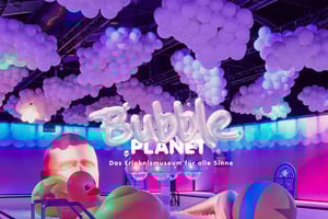 Bubble Planet: Kokemusmuseo kaikille aisteille