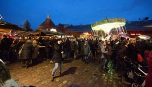 Lucia Julemarked ved Kulturbrauerei