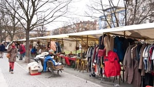 Marheinekeplatz Trödelmarkt