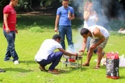 Жарка в Берлине