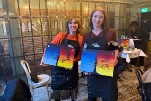 バーミンガム：材料付きガイド付き絵画教室