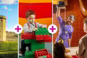 Cadbury World & LEGOLAND Discovery & Warwick Castle