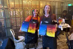 Londres : cours de peinture guidé avec matériel