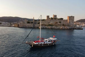 Bodrum: Private Bootstour in Bodrum für Kreuzfahrtgäste