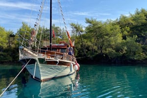 Bodrum: Całodniowa wycieczka łodzią na tureckie Malediwy