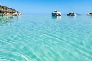 Bodrum: Orak Island Boat Trip with Lunch & Optional Transfer