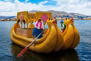 From Puno: Visit the Floating Islands of the Uros
