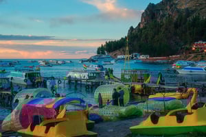 Hele dag naar Copacabana en Isla del Sol