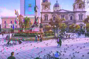 La Paz: Tour privato della città Funivie della Valle della Luna AUTO PRIVATA