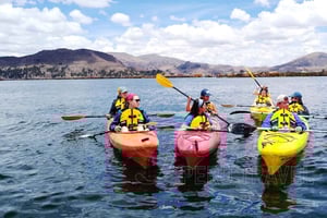 Puno : Île d'Uros - Kayak | Entrée |