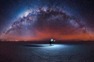 Tramonto sul Salar de Uyuni e Notte delle Stelle |Servizio Privato|