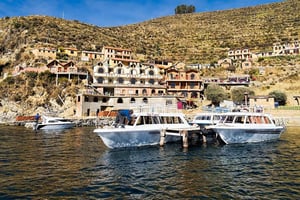 Sun-island (South & North) and Moon Island | From Copacabana