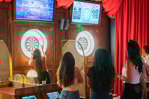 Dart 2.0 spilbar Bordeaux