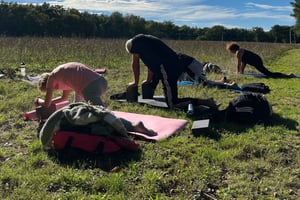 In de Gironde: dagje yoga, wandeling & brunch in de natuur - voor alle niveaus