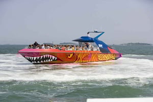Boston: City Cruises Harbor Codzilla High Speed Thrill Boat