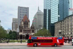Boston Sightseeing : Laissez-passer unique avec le bus à impériale
