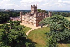 Downton Abbey og landsbyen Downton Abbey - liten gruppetur fra London