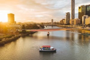 Brisbane: Sunset City Lights Cruise