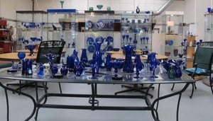 Bristol Blue Glass Bedminster