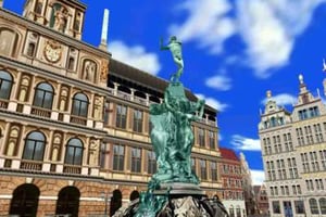 Da Bruxelles: Tour guidato della città di Anversa