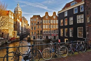 De Bruxelas: Viagem de 1 dia a Amesterdão com um cruzeiro de barco pelo canal